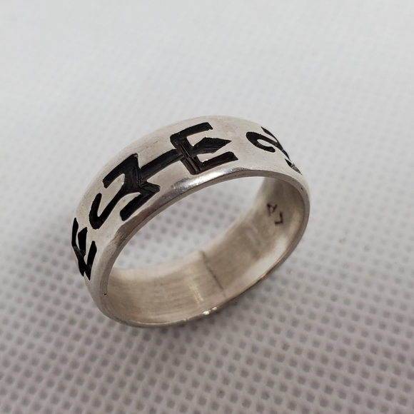 Calvin Peterson Signed Navajo Ring - Picture 3 of 5